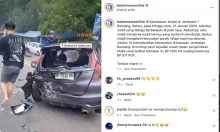 Kecelakaan di Jembatan 1 Barelang, Batam Berakhir Tabrakan Tragis