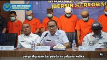 Pemusnahan 63,8 Kg Sabu dan 17 Pil Ekstasi, Hasil Tangkapan BNN Kepri Bulan Desember 2023