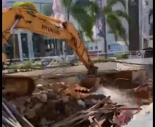 Kebocoran Pipa Air di Pelita, Batam: Diduga Akibat Operasi Alat Berat