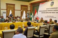 Gubernur Ansar Pimpin Rapar Forkopimda Bahas Persiapan Pemilu 14 Februari 