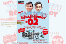 Relasi Gemoy 02 Lingga Gelar Jalan Santai Berhadiah Utama Sepeda Motor, Catat Tanggal dan Lokasinya!