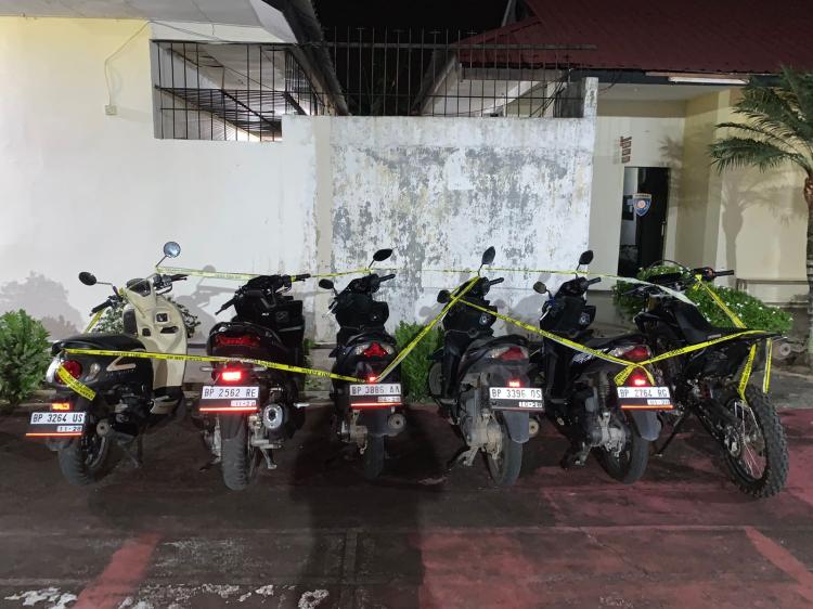 Enam Motor Curian dari Batam Dibawa Gunakan Kapal Roro, Berikut Data Sepeda Motornya