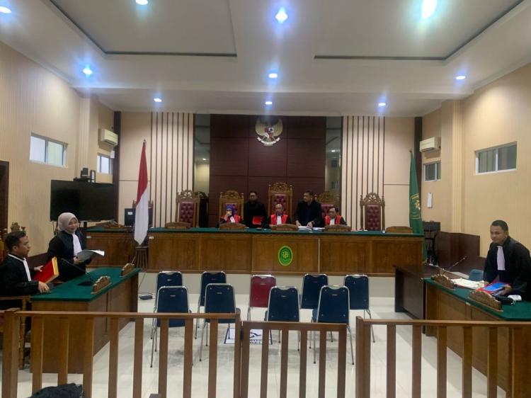 Jaksa Tuntut Terdakwa Korupsi Dana BOP PKBM Bakti Negeri Kundur 1 Tahun 6 Bulan Penjara