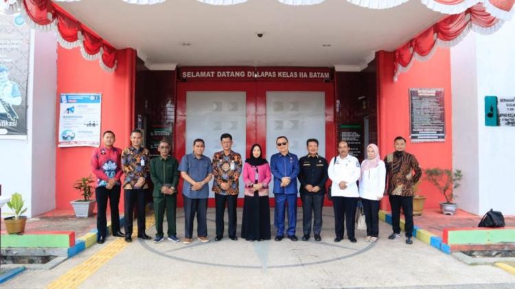 Komisi I DPRD Provinsi Kepulauan Riau Kunjungi Lapas Kelas IIA Batam 