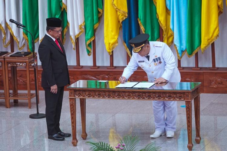 SF Hariyanto Resmi Dilantik Sebagai Pj Gubernur Riau oleh Mendagri