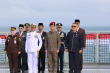 Ketua Komisi I DPRD Provinsi Kepri Hadiri Upacara Hari Dharma Samudera 2024 di Selat Riau