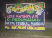 Warga Perumahan Gesya Eternal Marina Keluhkan Minimnya Pasokan Air