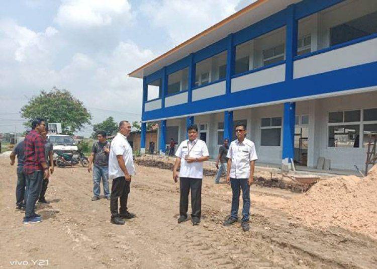 Pembangunan Gedung SMP Negeri 50 dan SMP Negeri 51 Pekanbaru Tuntas, Disdik Gesa Pengadaan Meubeler