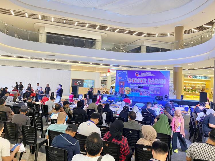PKP Selenggarakan Kegiatan PKP Peduli Donor Darah di One Batam Mall
