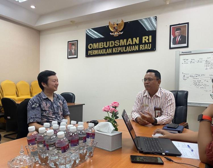 Ombudsman Kepri dan Wakil Konjen Singapura Bahas Pelayanan Publik dan Hak Warga Negara Singapura