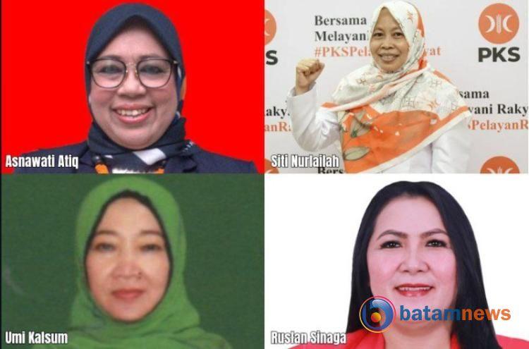 Empat Caleg Perempuan Berhasil Duduk di DPRD Kota Batam Periode 2024-2029