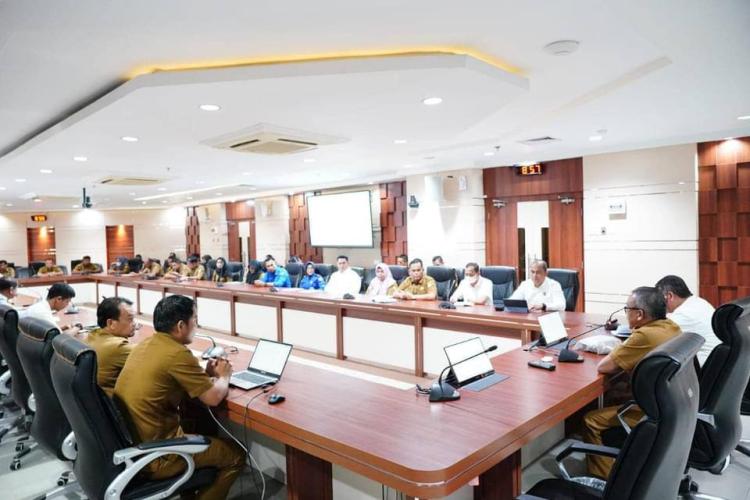 Pemko dan BP Batam Bersiap untuk Acara Buka Puasa Bersama di Dataran Engku Putri