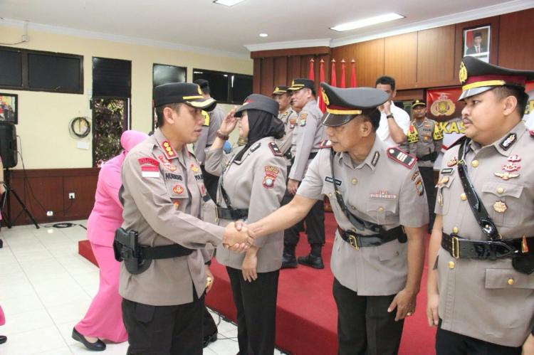 Sertijab Sederet Pejabat Polresta Barelang, Ada Pergantian Kasat Binmas dan Kapolsek Sei Beduk