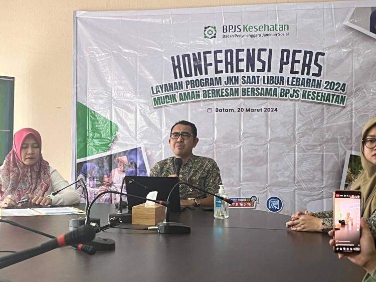 BPJS Kesehatan Batam Siap Berikan Pelayanan JKN Selama Libur Lebaran