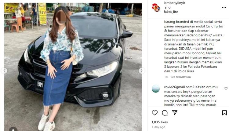 Selebgram Pekanbaru Dituduh Menipu 76 Investor dengan Kerugian 3,2 Miliar Rupiah