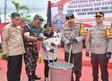 15,6 Kg Sabu Dimusnahkan Kemenangan Polres Bengkalis dalam Perang Melawan Narkoba 