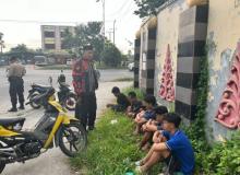 Polresta Pekanbaru Tindak Tegas Pelaku Balap Liar, Amankan Lima Sepeda Motor