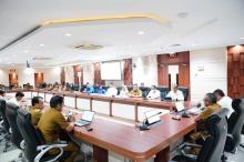 Pemko dan BP Batam Bersiap untuk Acara Buka Puasa Bersama di Dataran Engku Putri