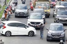 Dishub Pekanbaru Imbau Pengendara Tak Beri Uang ke Pak Ogah