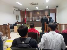 Sidang Kasus PT. Batam Riau Bertuah Tertunda Akibat Cekcok di Ruang Persidangan