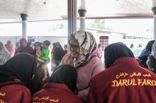 Sambut Berkah Ramadan, Marlin Agustina Berikan Bantuan Sembako kepada Masyarakat