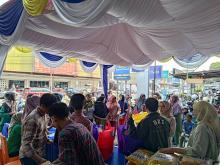 BRI Cabang Tanjung Balai Karimun Bagi-bagi Keberkahan dengan Pembagian Paket Sembako di Bulan Ramadan 1445 H