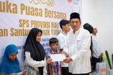 Santunan Anak Yatim: Sinergi Pemerintah Provinsi Riau dan SPS Cabang Riau dalam Aksi Berbagi Berkah Ramadan