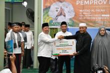 CSR BRK Syariah Kembali Disalurkan Pada Agenda Safari Ramadan di Kabupaten Kepulauan Meranti 