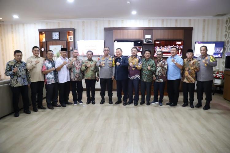 Pansus DPRD Kepulauan Riau Kunjungi Polda, Bahas Ranperda Pemberantasan Narkoba