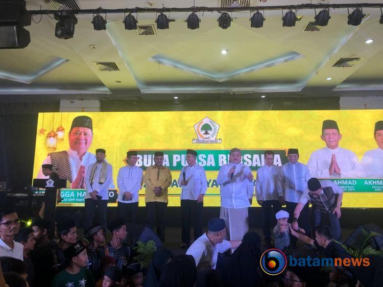 Haddad Alwi Ramaikan Acara Buka Bersama Anak Panti Asuhan di Batam