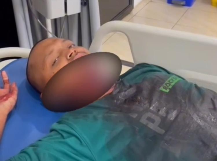 Seorang Pria Ditemukan Dalam Kondisi Leher Tergorok di Batam Kota