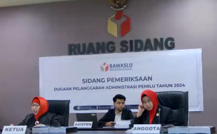 Tindak Lanjut Laporan Dana Kampanye Fiktif Nasdem Lingga, Sidang Dilanjutkan Besok