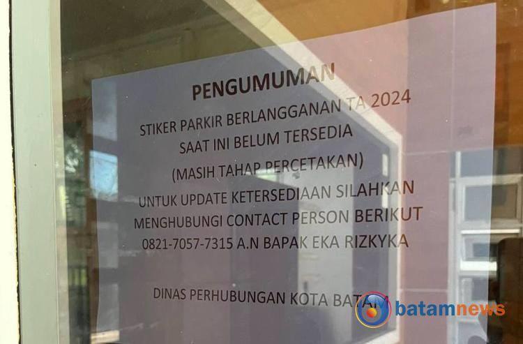 Dishub Kota Batam Sosialisasikan Langganan Parkir Tahunan, Berikut Tarif dan Syaratnya