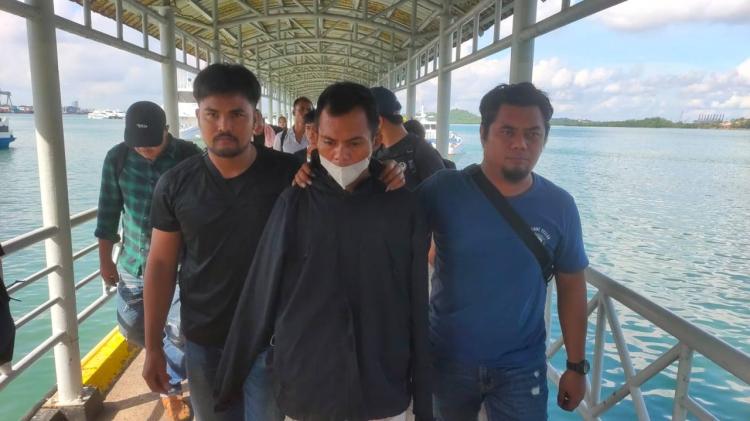 Polairud Polda Kepri Berhasil Amankan Pelaku Penampungan PMI Non-Prosedural