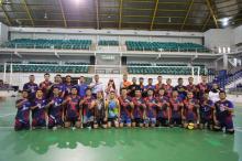 Tim Bola Voli Putra BP Batam Gelar Laga Persahabatan Vs Lanud Hang Nadim