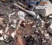 Warga Temukan Karung Diduga Berisi  Mirip Tulang Belulang Manusia di Dam Sei Ladi, Batam