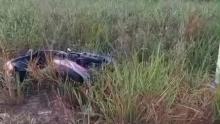 Motor Tergeletak Ditemukan di Pinggir Jalan Perumahan Bukit Citra Laguna Batam, Pemilik Belum Diketahui