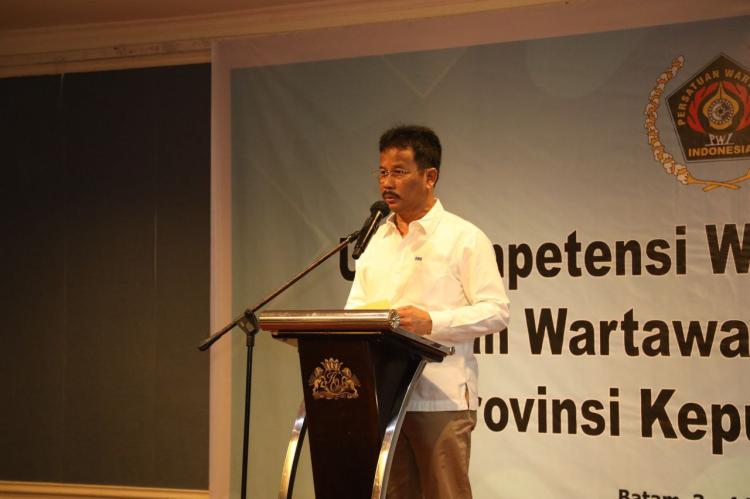 Buka UKW, Muhammad Rudi Harap Akan Lahir Wartawan Profesional dan Berkompeten