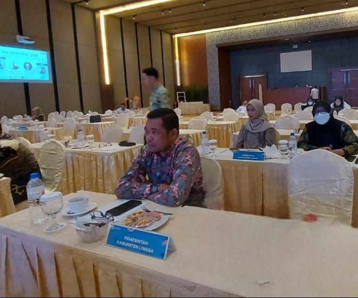Hadiri Kegiatan Monitor SP4N Lapor, Kadis Kominfo Lingga Komitmen Tingkatkan Kualitas Layanan Aduan