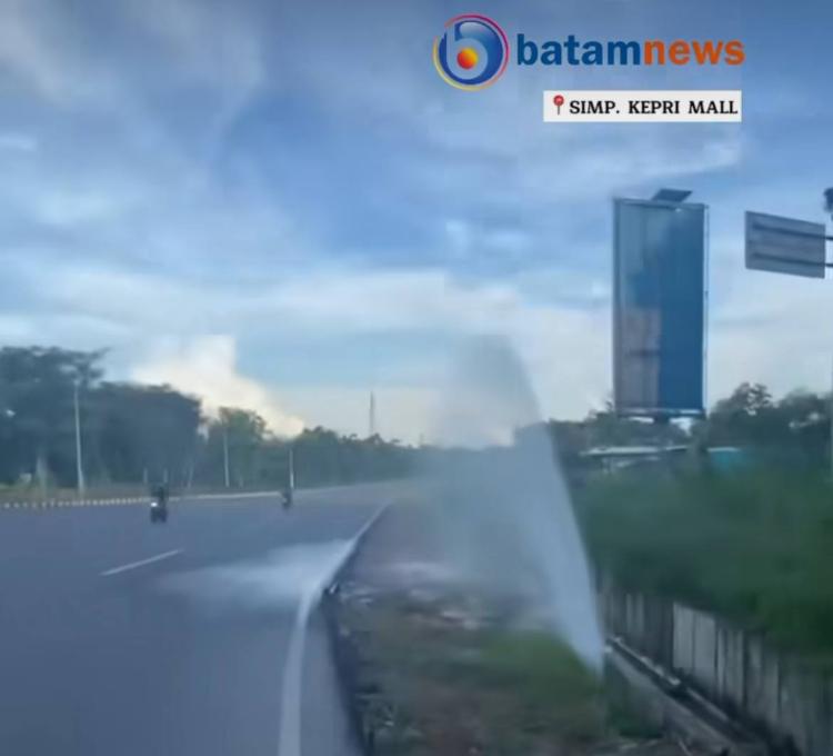 Pipa Air Pecah Lagi di Batam, Berikut Area Terdampak!