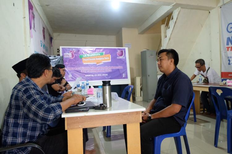 AJI Tanjungpinang Gelar Tes Wawancara untuk Calon Anggota Baru