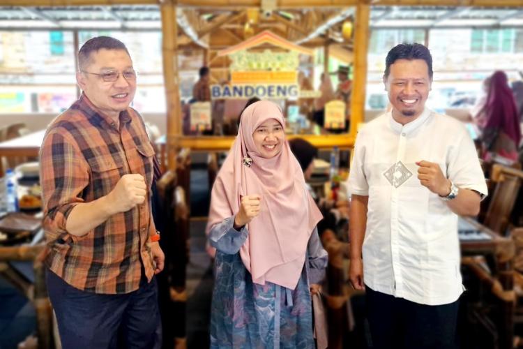 Ketika Tiga Bakal Calon Wako Batam dari PKS Ngumpul, Yusuf Signifikan, Suryani Siap dan Raden Unlimited