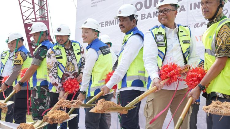 Kapasitas 9,6 Juta Penumpang, Terminal II Bandara Internasional Hang Nadim Resmi Dibangun