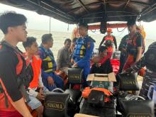 Kapal KLM Berlian 01 Bermuatan Sembako Tenggelam di Perairan Tanjung Kedabu, Meranti