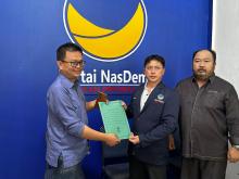 Nikolas Panama Daftar Calon Bupati ke Partai Nasdem Bintan: Mengusung Slogan "Dekat tanpa Sekat"