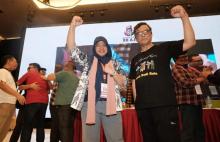 Pasangan Nany Afrida dan Bayu Wardhana Pimpin AJI Indonesia Periode 2024-2027