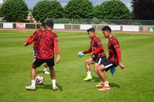 Shin Tae-yong Fokus Jaga Kebugaran Pemain Tim U-23 Indonesia Menjelang Laga Play-off melawan Guinea di Paris