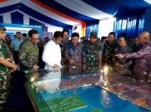 Groundbreaking Perluasan Jalur Laut, Rudi Harap Pelabuhan Batuampar Jadi Pelabuhan Internasional