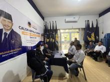 Relawan Amsakar Datangi DPW Nasdem untuk Ambil Formulir, Pengurus Minta yang Bersangkutan Hadir