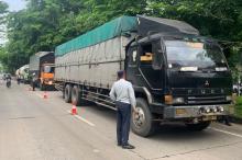 143 Truk Terjaring dalam Razia Gakkum Penumbar di Kota Dumai